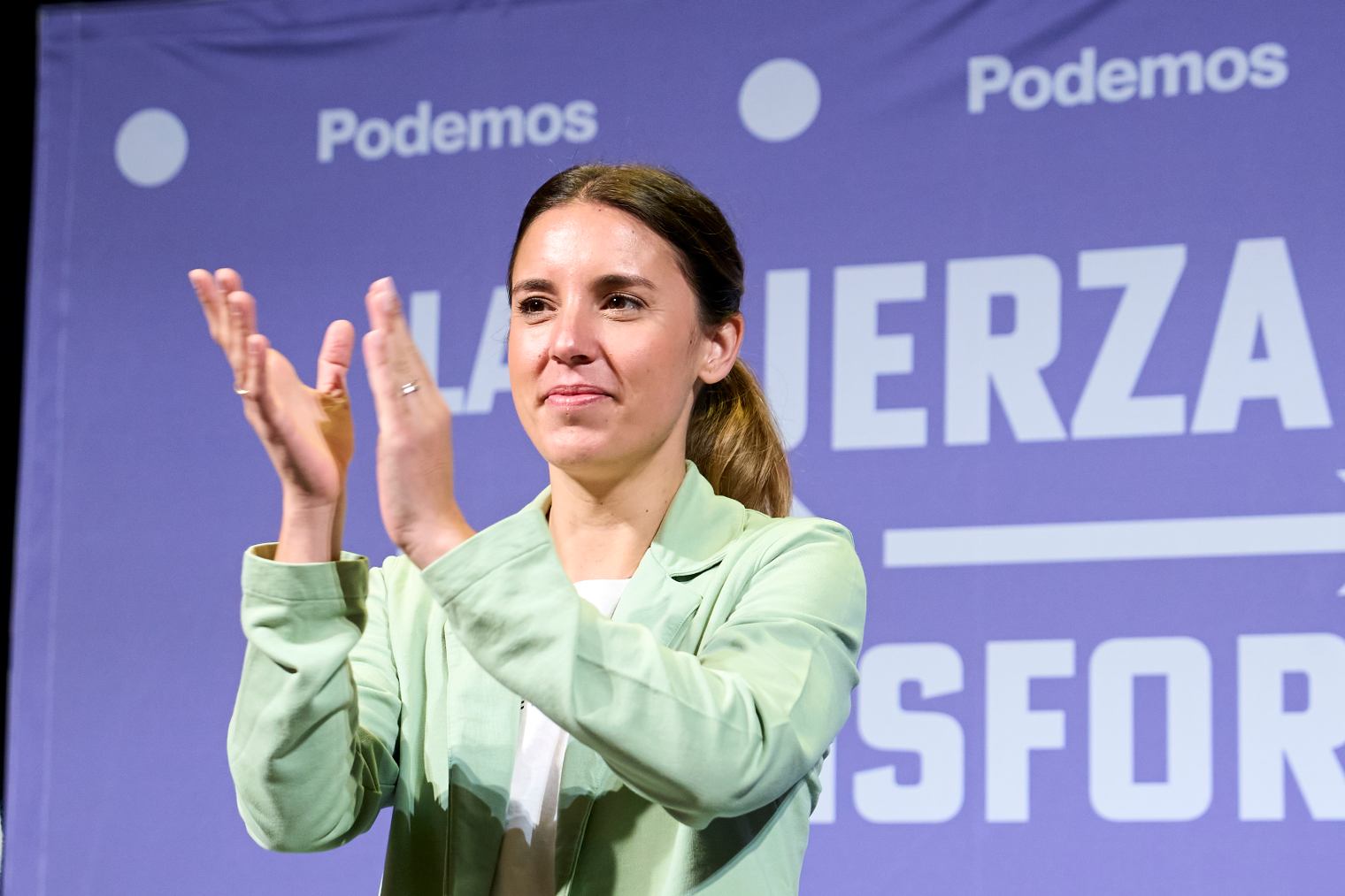 La ministra de Igualdad, Irene Montero.