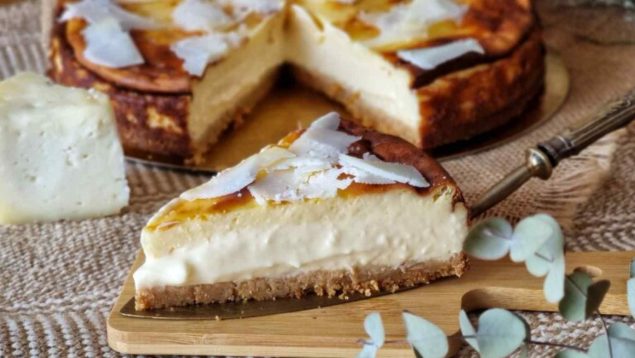 Así es la tarta de queso única que tan solo se venderá un mes en Madrid y que está causando furor