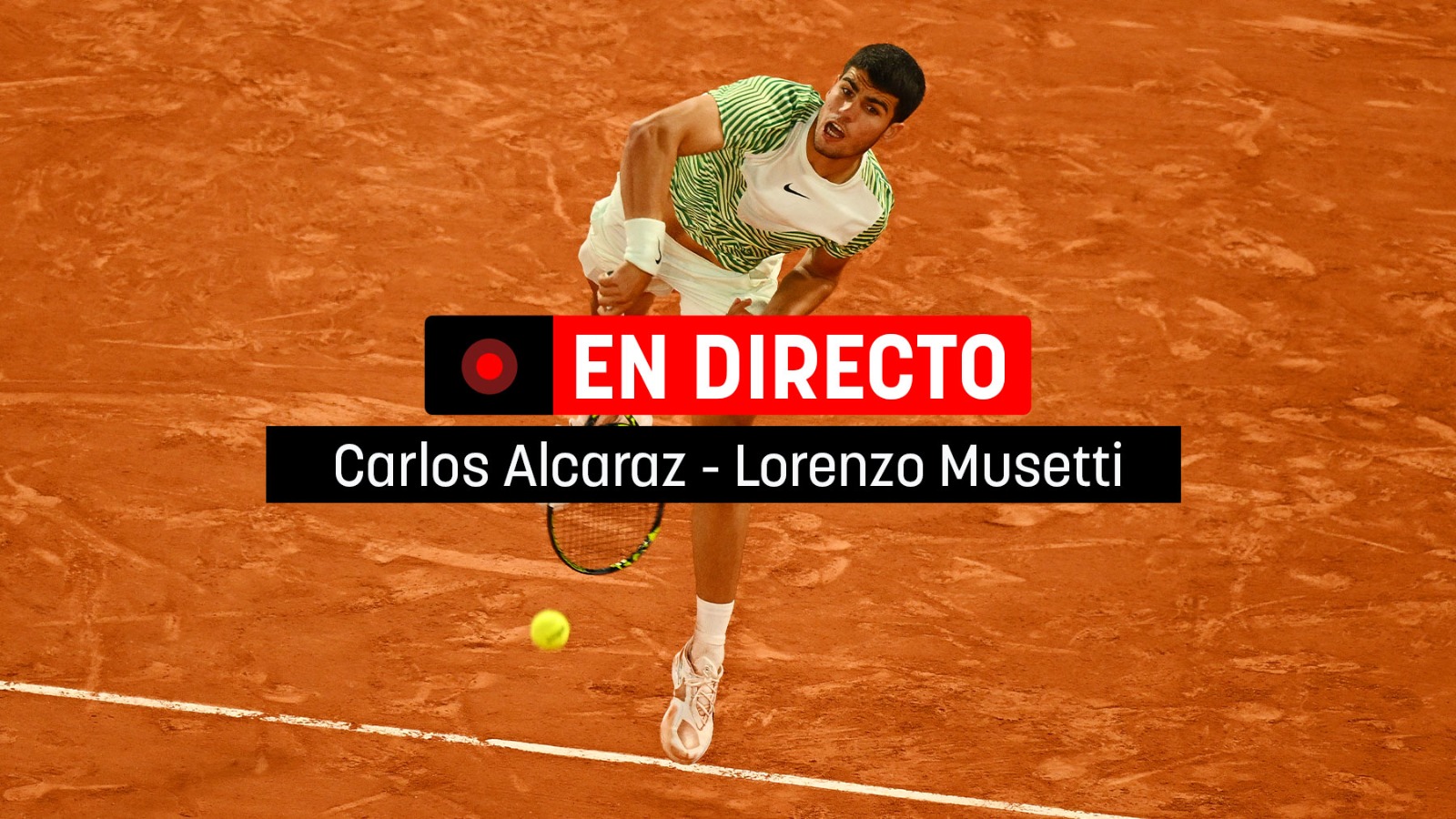 Carlos Alcaraz – Musetti en directo hoy: los octavos de Roland Garros en vivo online