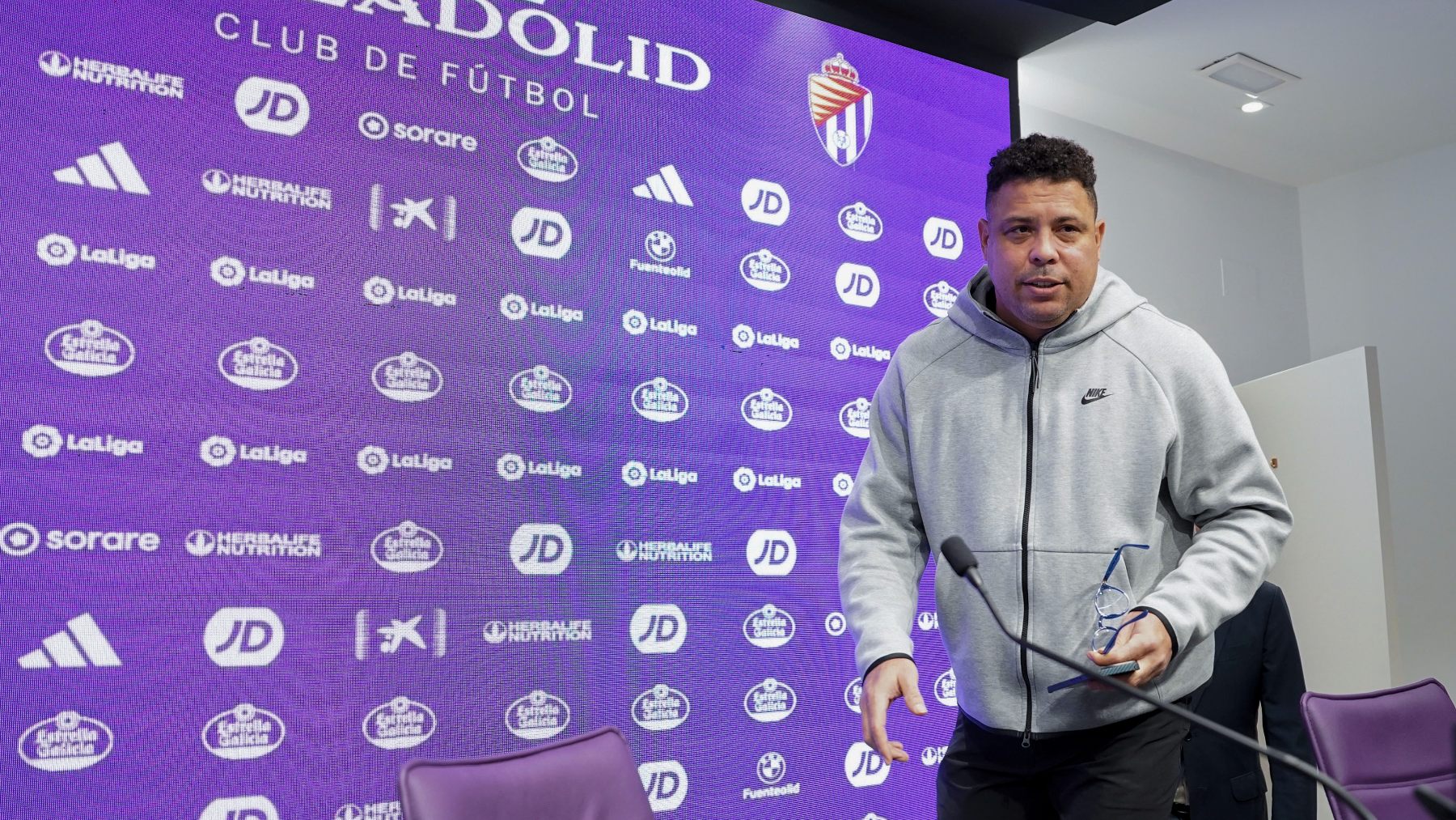 Ronaldo Nazario, dueño del Real Valladolid. (EFE)