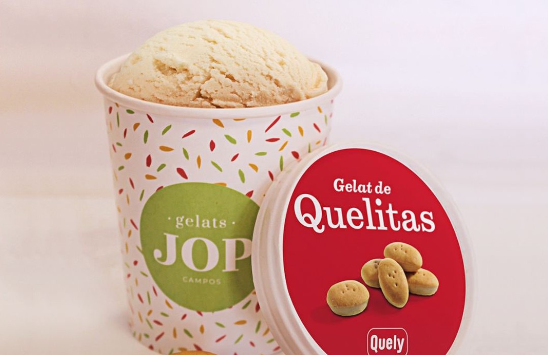 Gelats Jop ha creado el nuevo helado de quelitas. QUELY