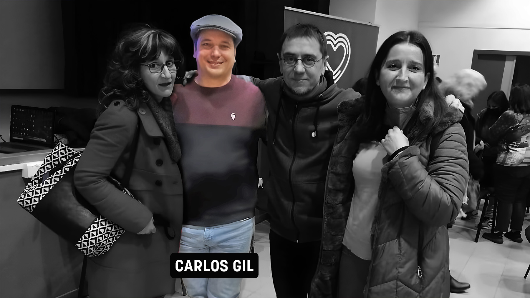 Carlos Gil, representante legal de Juntas Sí Se Puede.