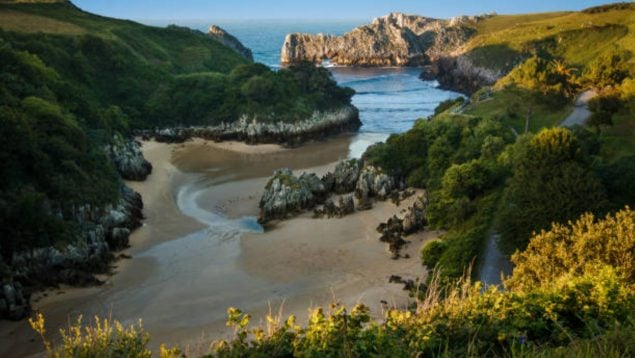 playa paradisiaca España