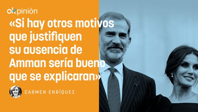 La ausencia no justificada de los Reyes en Amman