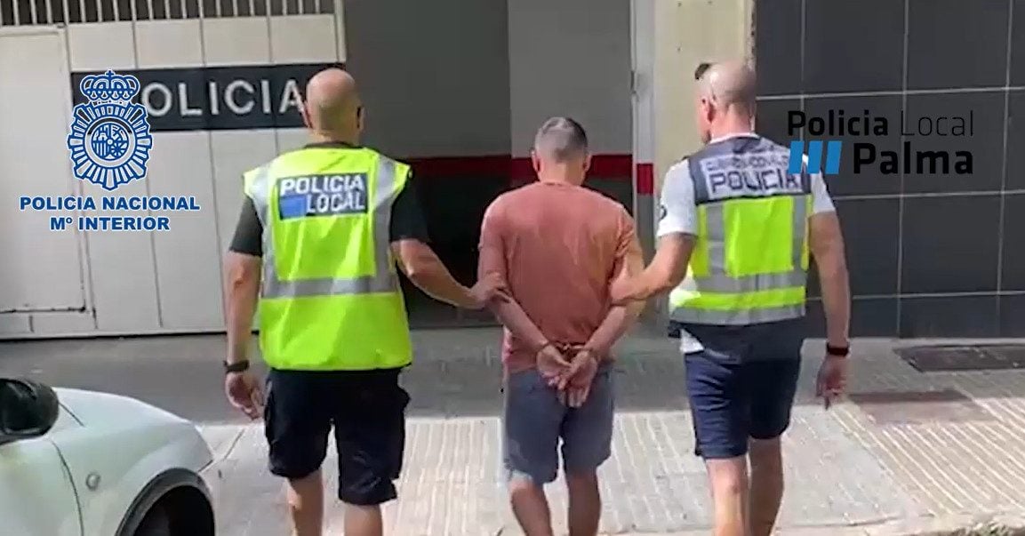 Uno de los integrantes de la banda rumana detenidos. POLICÍA NACIONAL