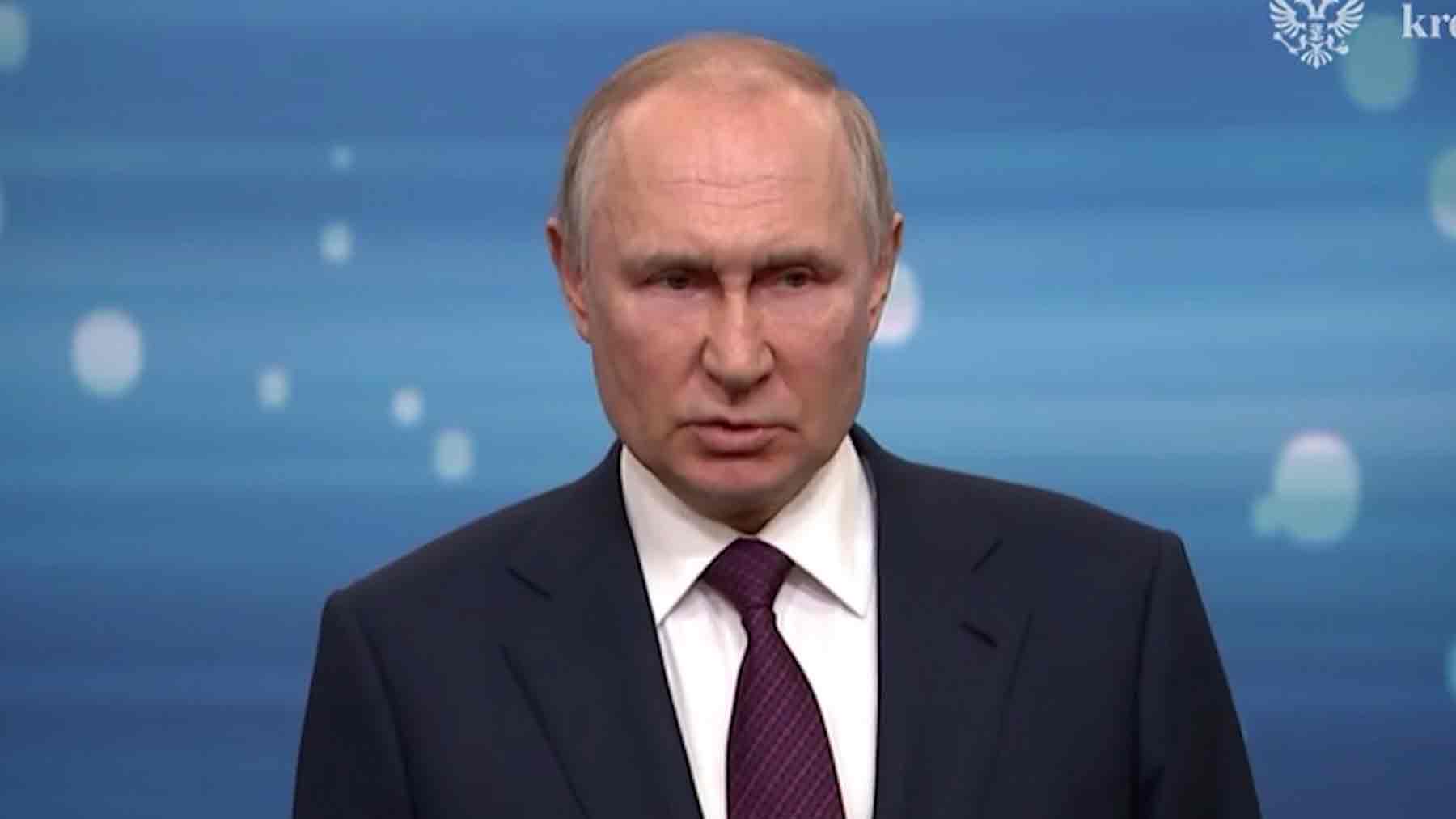 Vladimir Putin, presidente ruso.