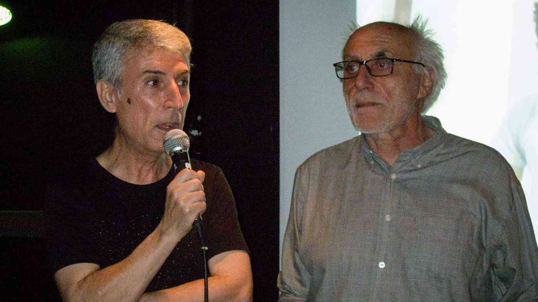 Los representantes de Mallorcanochentas y La Perifèrica.
