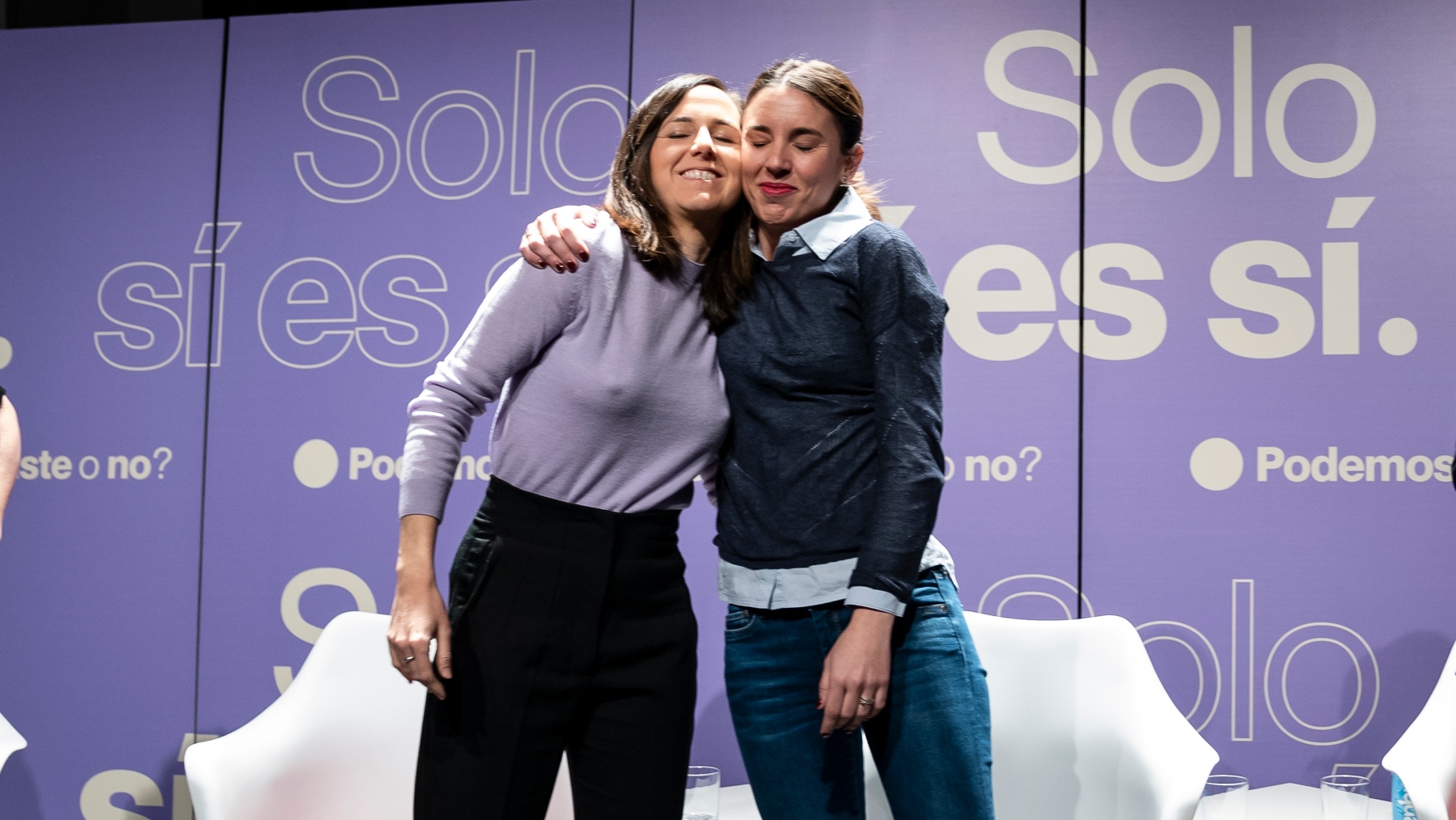 Ione Belarra e Irene Montero (EP)