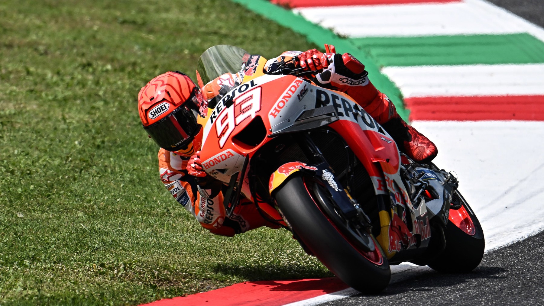 Marc Márquez, durante el GP de Italia de MotoGP. (EFE)