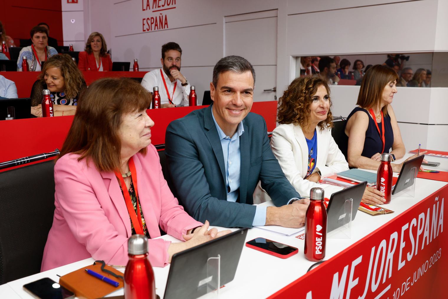 Pedro Sánchez, en el Comité Federal del PSOE, este sábado.