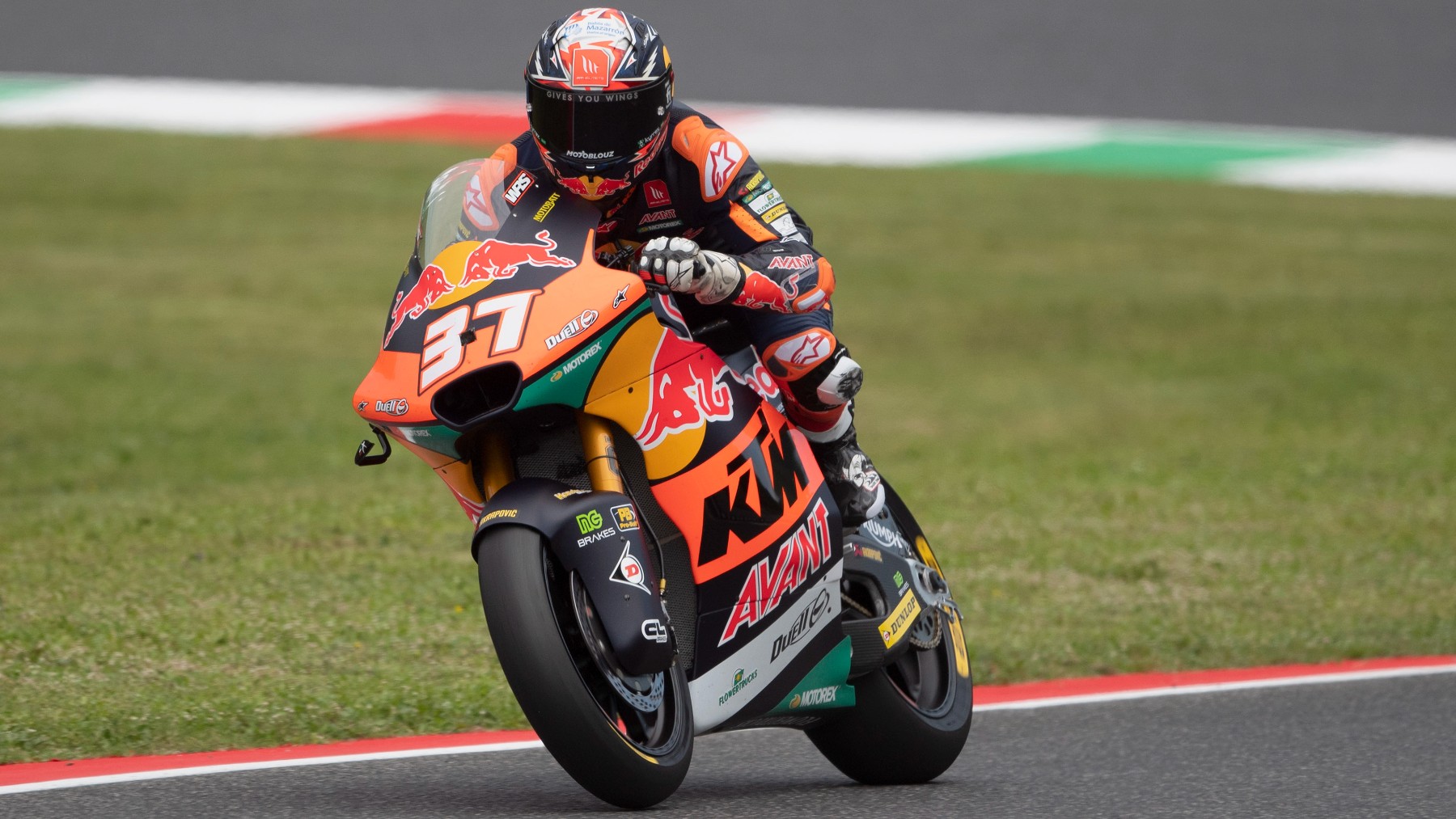 Pedro Acosta, durante el Gran Premio de Italia de MotoGP. (Getty)
