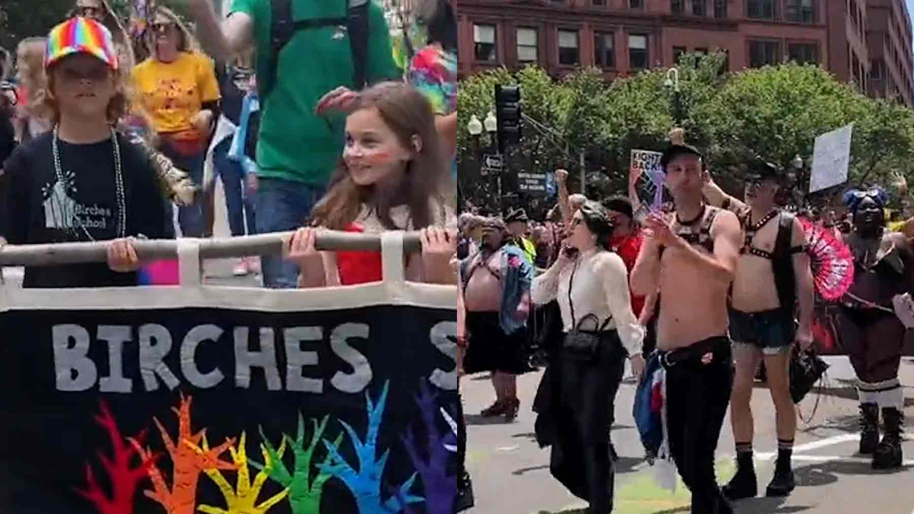 Desfile del orgullo gay en Boston