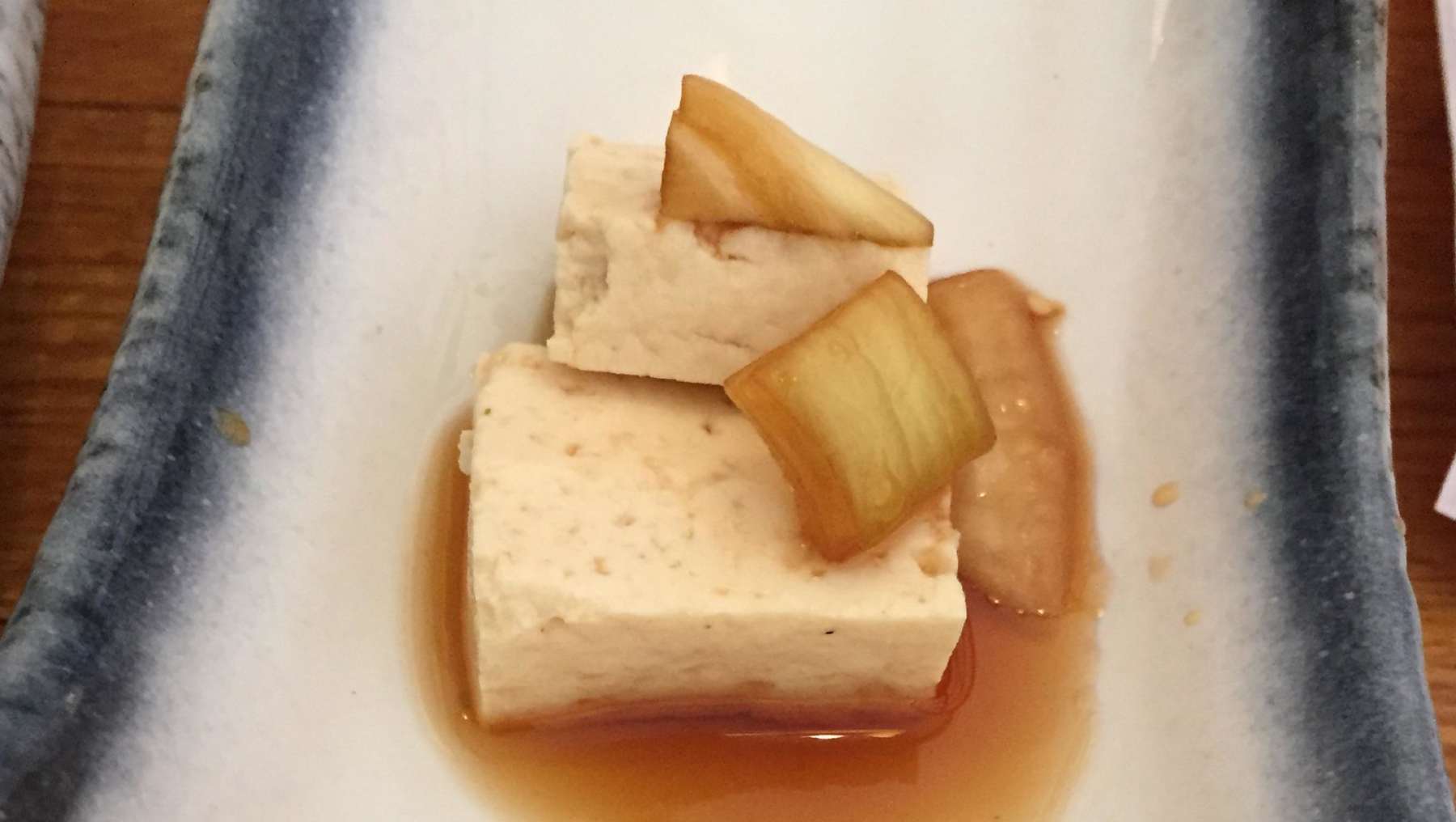 Tofu salteado en aceite