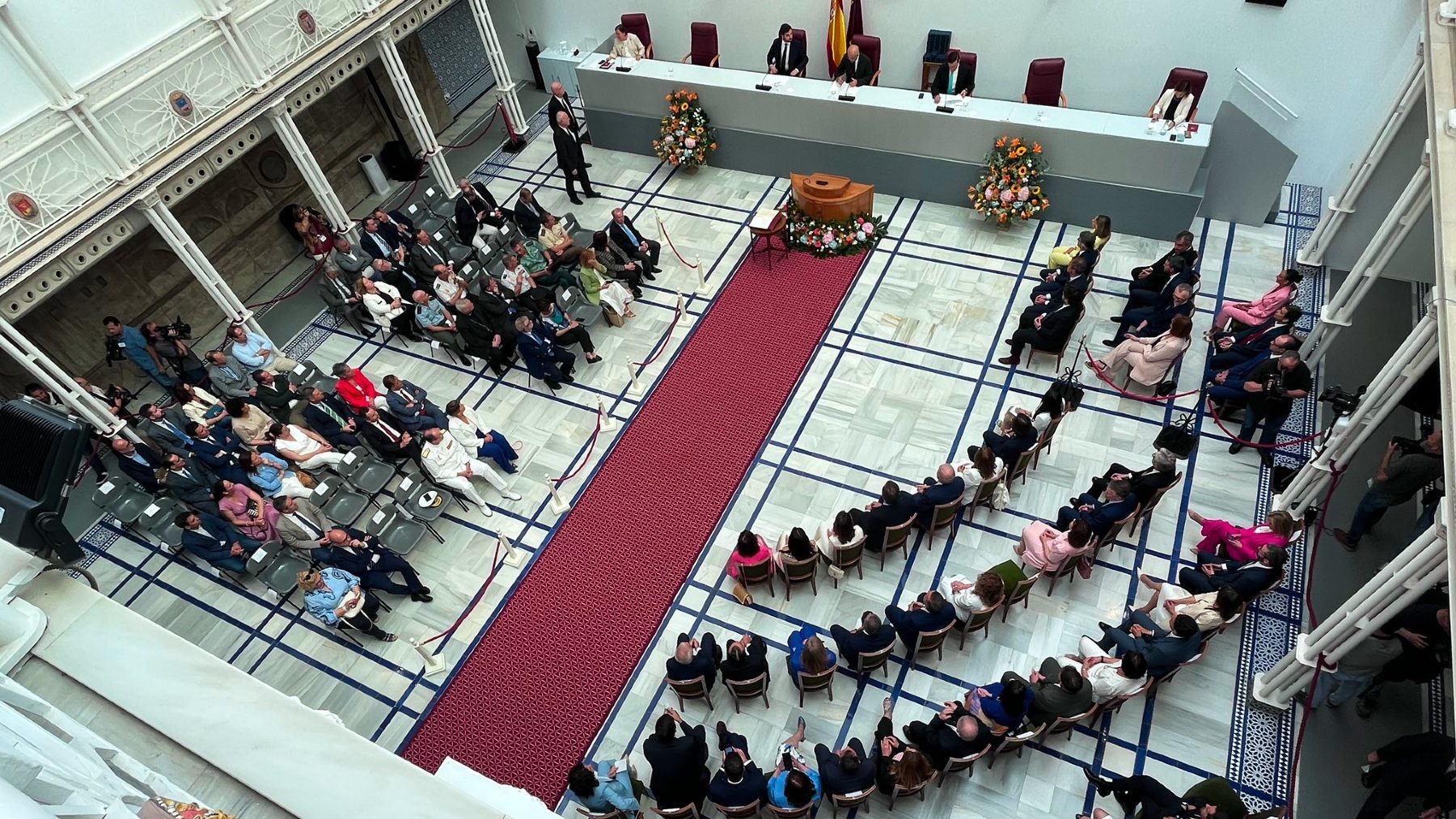 Sesión constitutiva de la Asamblea de Murcia.