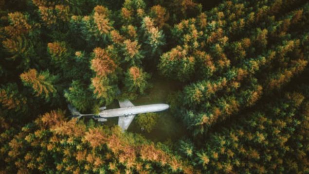 El misterioso Boeing 727 'aparcado' en un bosque: se puede ver en Google Maps