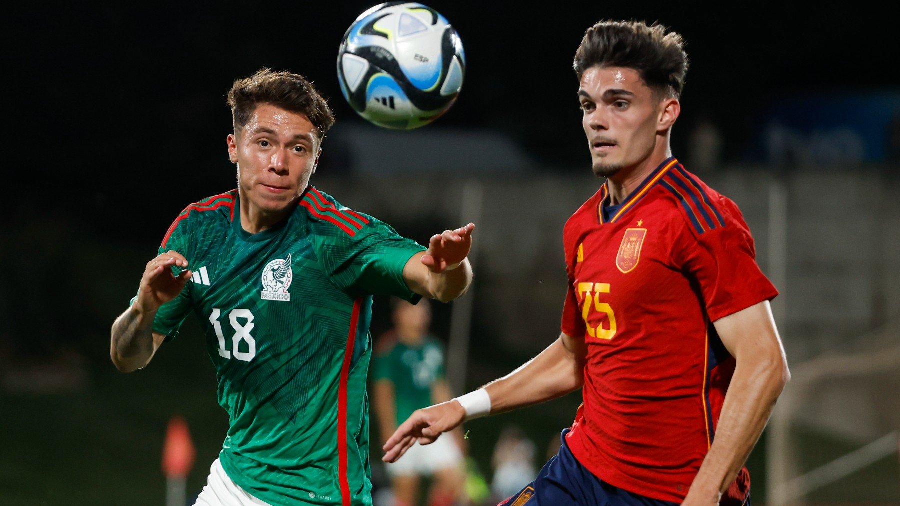 Miguel Gutiérrez con la selección española sub-21 (EFE)