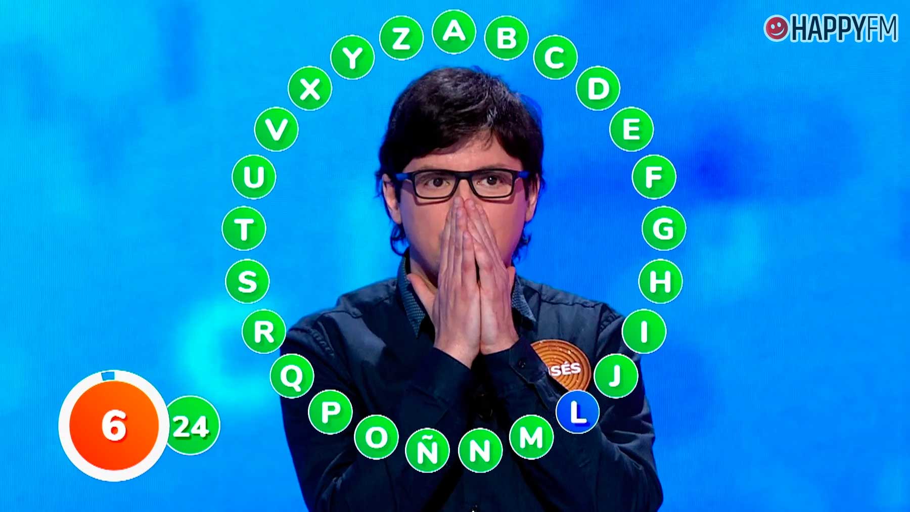 Moisés, concursante de Pasapalabra