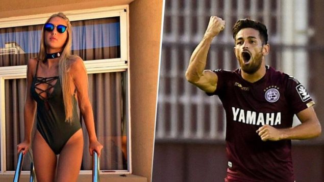 Lautaro Acosta y su ex Ludmila Isabella