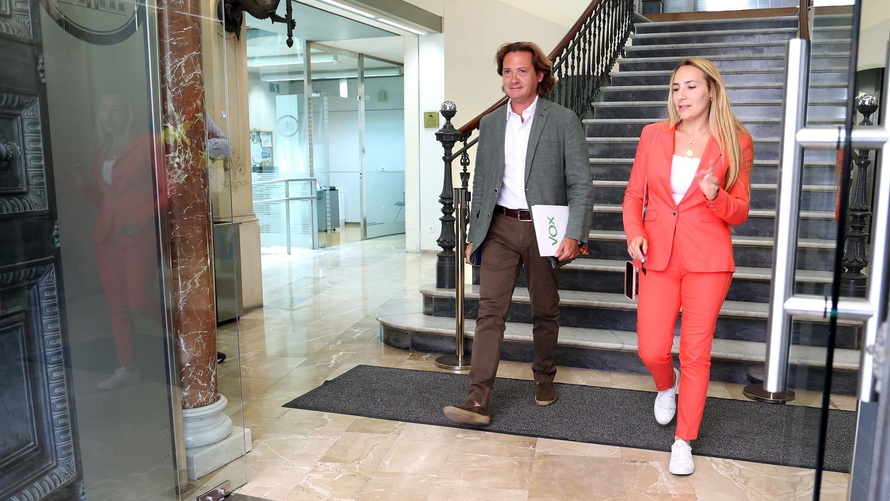 Jorge Campos y Patricia de las Heras
