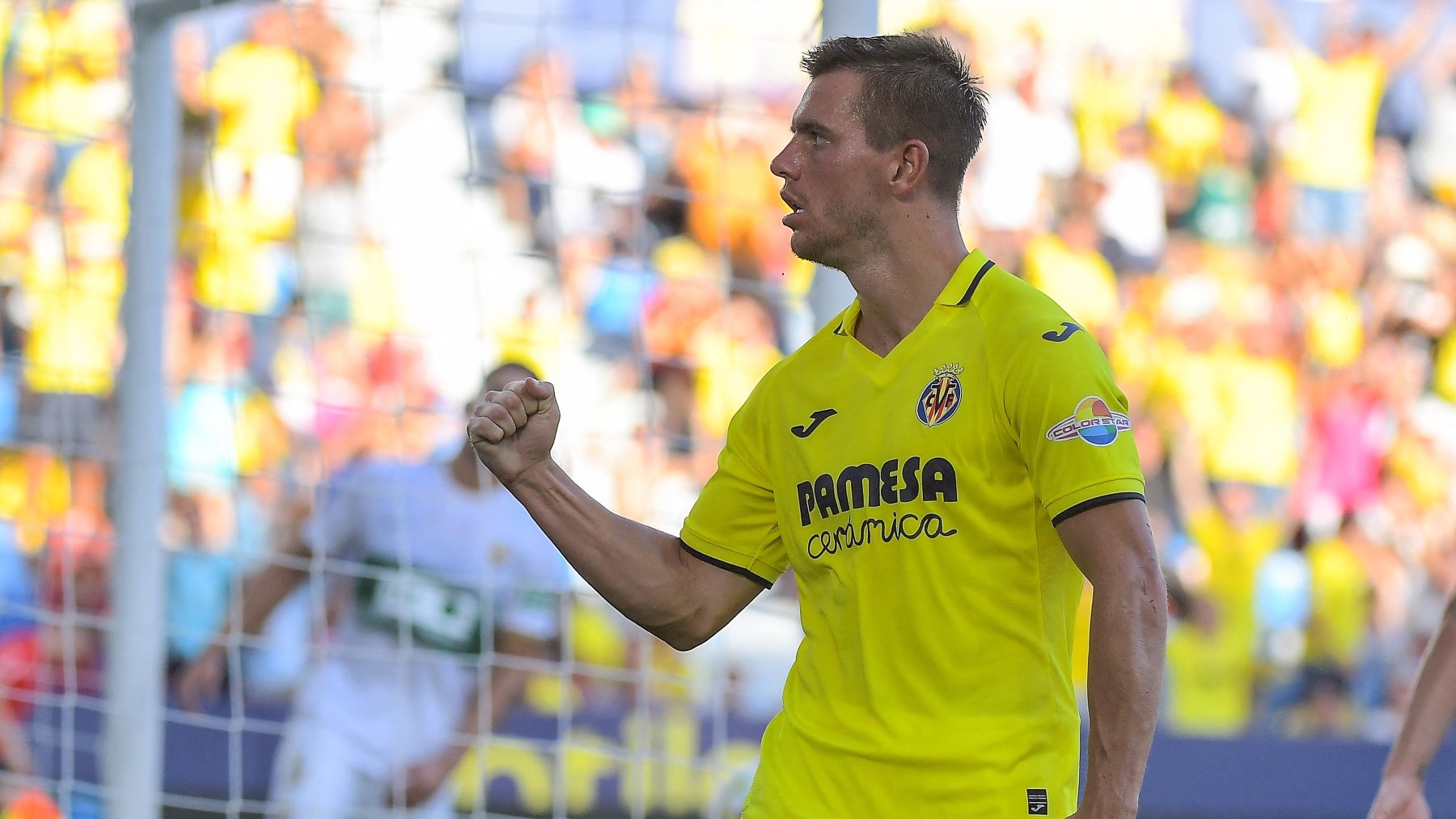 Giovani lo Celso, en un partido con el Villarreal. (AFP)