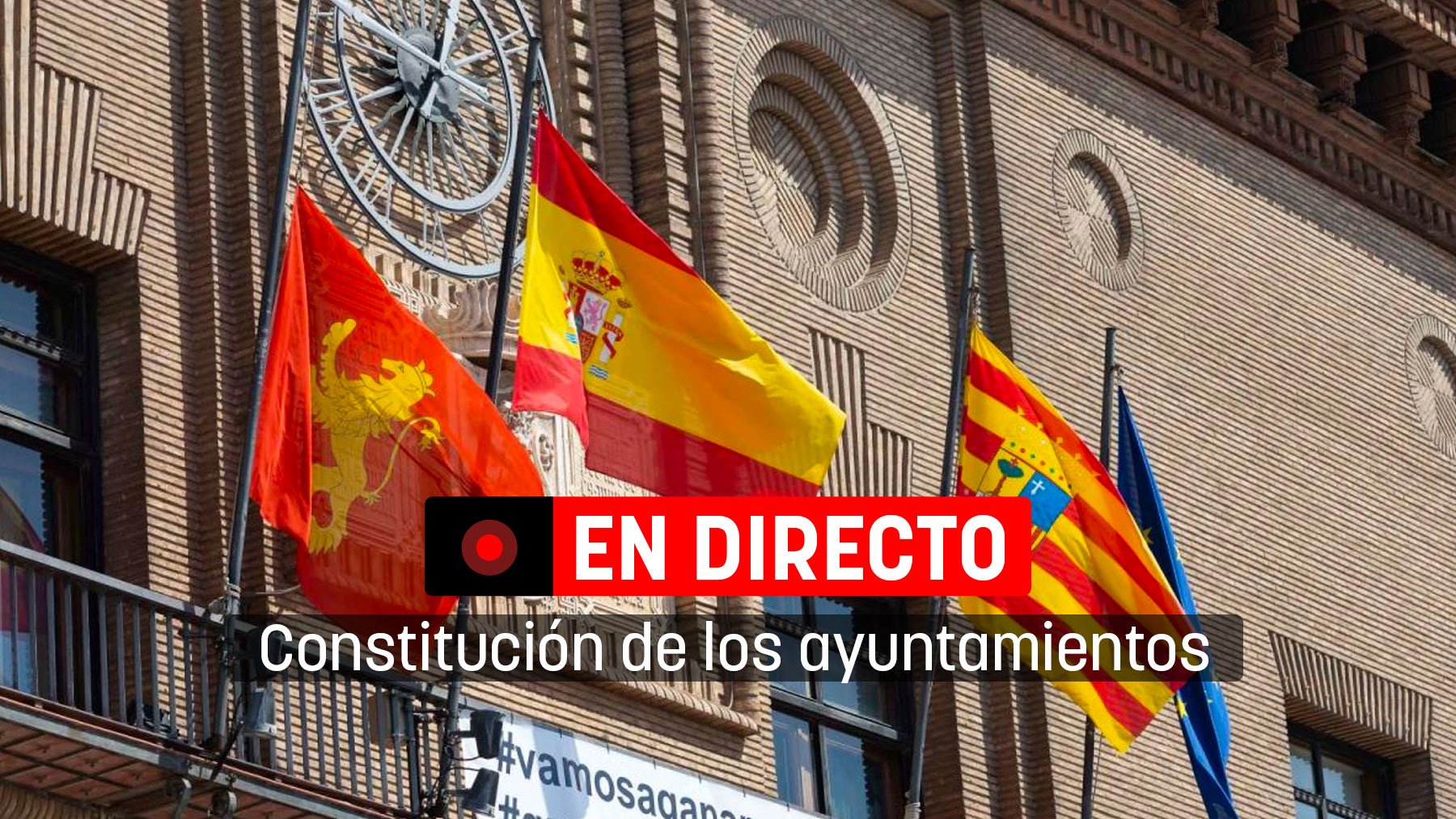 constitución de los ayuntamientos en directo