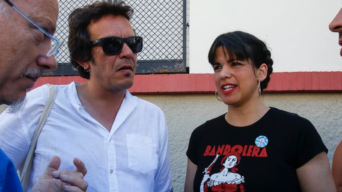 José María González ‘Kichi’ y Teresa Rodríguez.