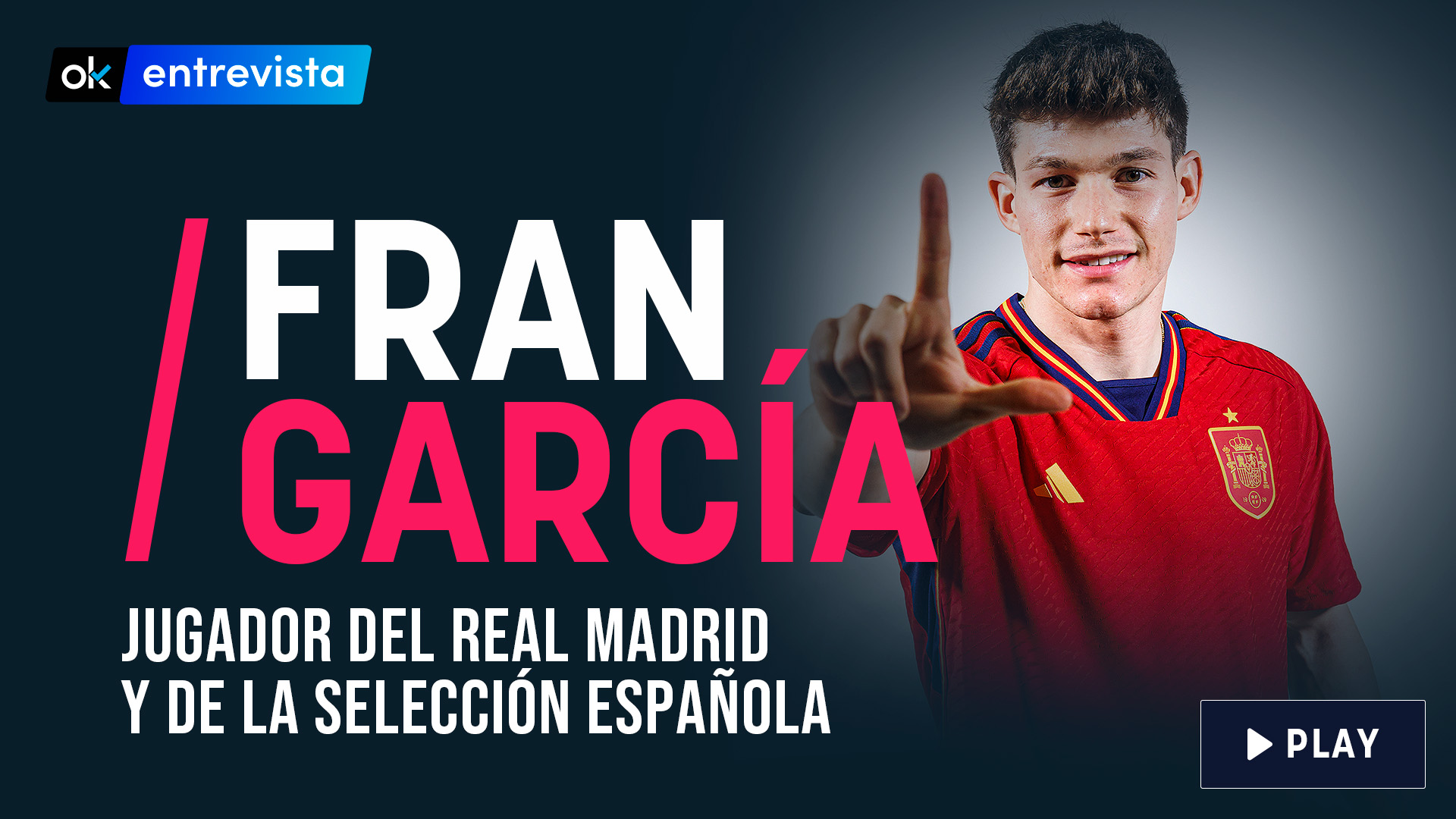 Fran García, jugador de la selección española. (RFEF)