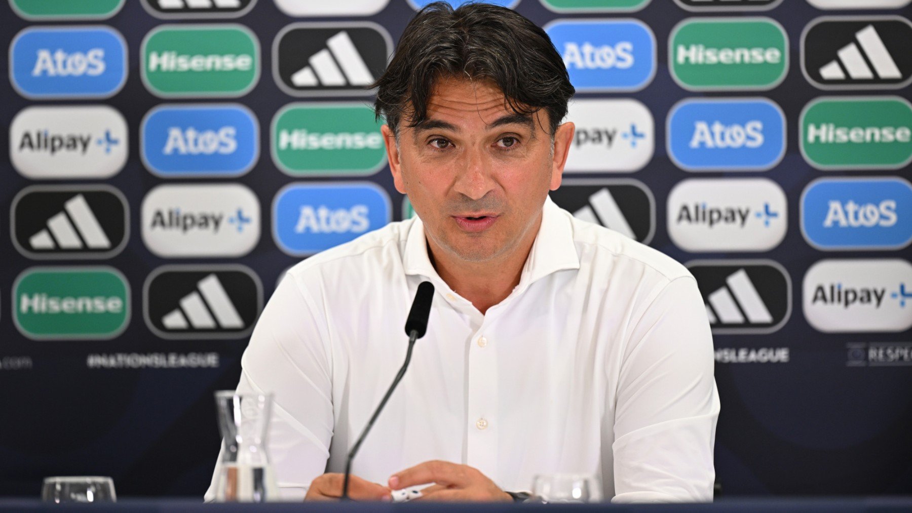 Dalic, durante una rueda de prensa. (UEFA)