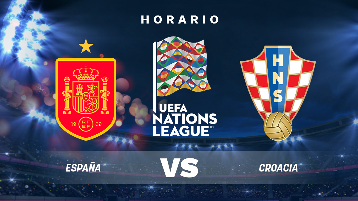 España – Croacia: horario y dónde ver la final de la Liga de Naciones en directo online y por TV.