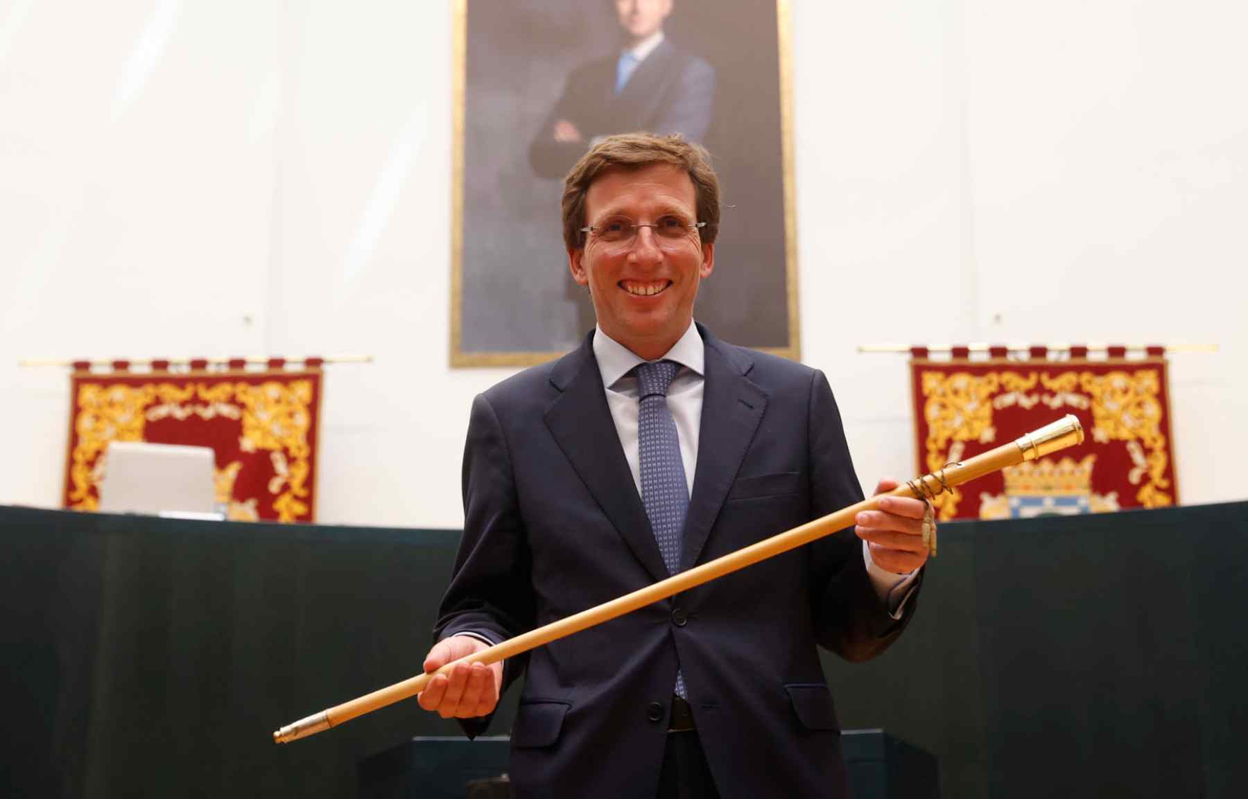 El alcalde de Madrid, José Luis Martínez-Almeida.