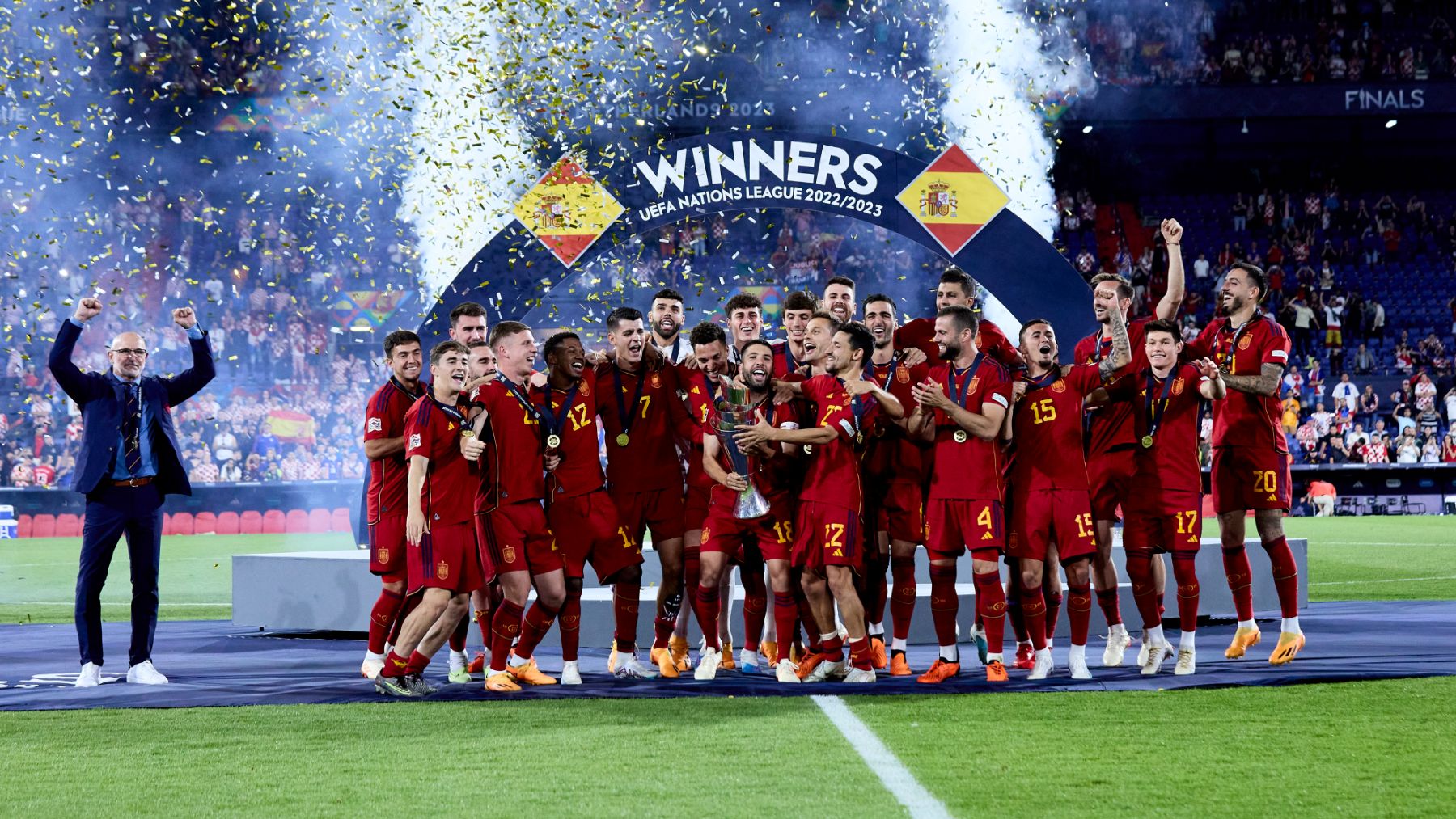 España levanta la Liga de Naciones. (RFEF)