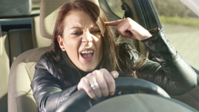 Ataques de ira al volante