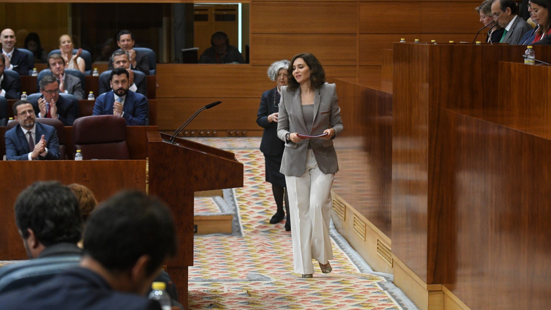 La presidenta de la Comunidad de Madrid, Isabel Díaz Ayuso.