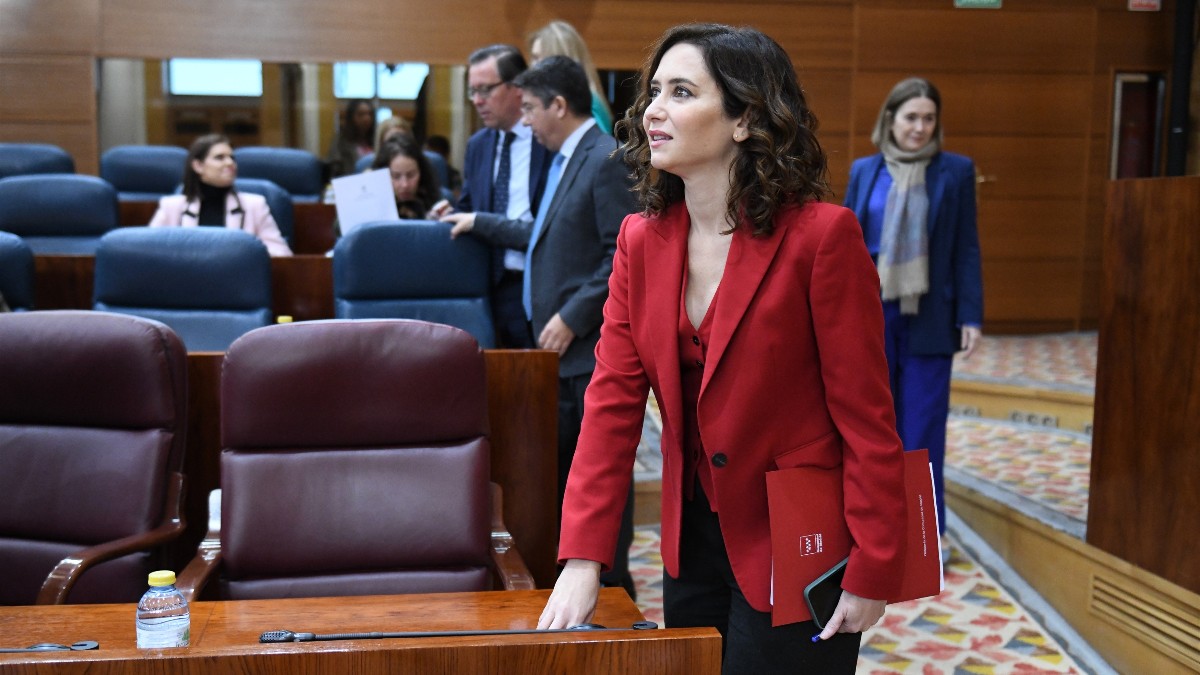 La presidenta de la Comunidad de Madrid, Isabel Diaz Ayuso.