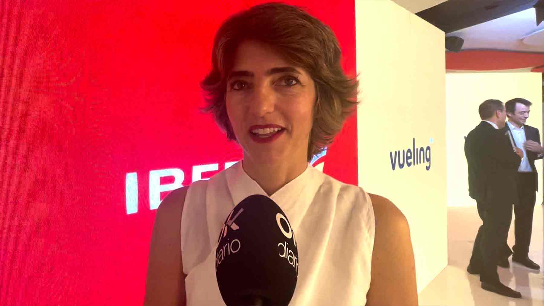 Teresa Pajuelo, Directora de Sostenibilidad de Iberia.