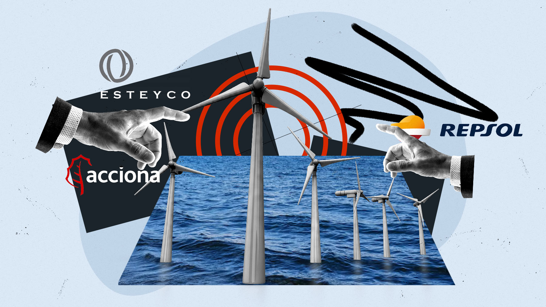 Esteyco y Acciona se unen a Repsol y apuestan por la eólica marina en La Coruña