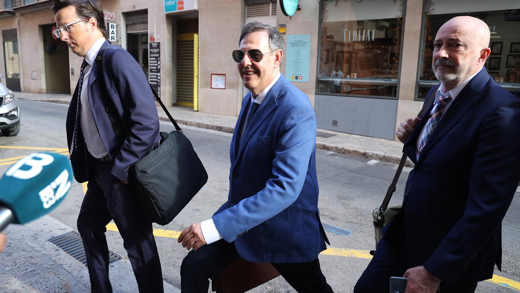 El juez Manuel Penalva (c) y el fiscal Miguel Ángel Subirán (d). (Europa Press)