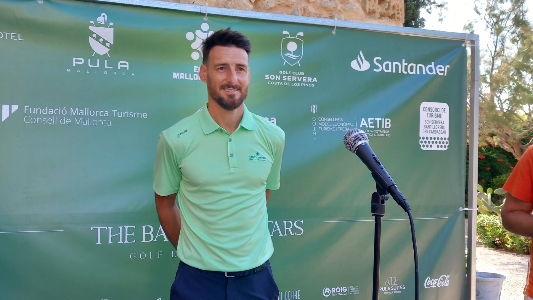 Aduriz, antes del torneo. Foto_ twitter SERdbaleares