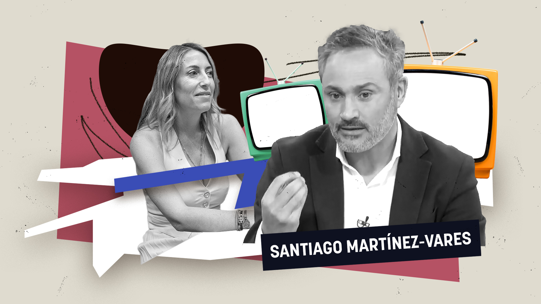 María Guardiola y Santiago Martínez-Vares.