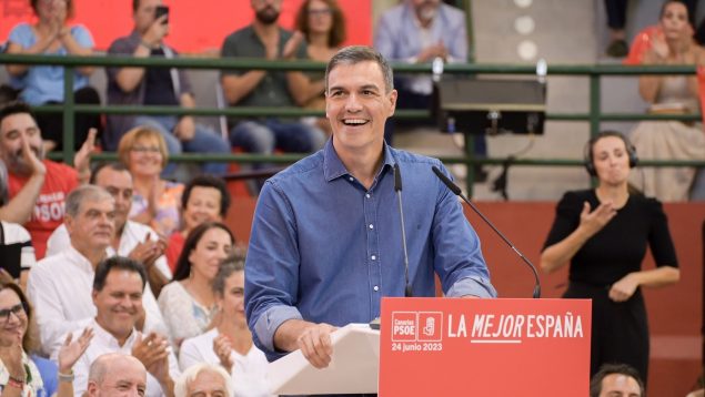 Pedro Sánchez Junta Electoral