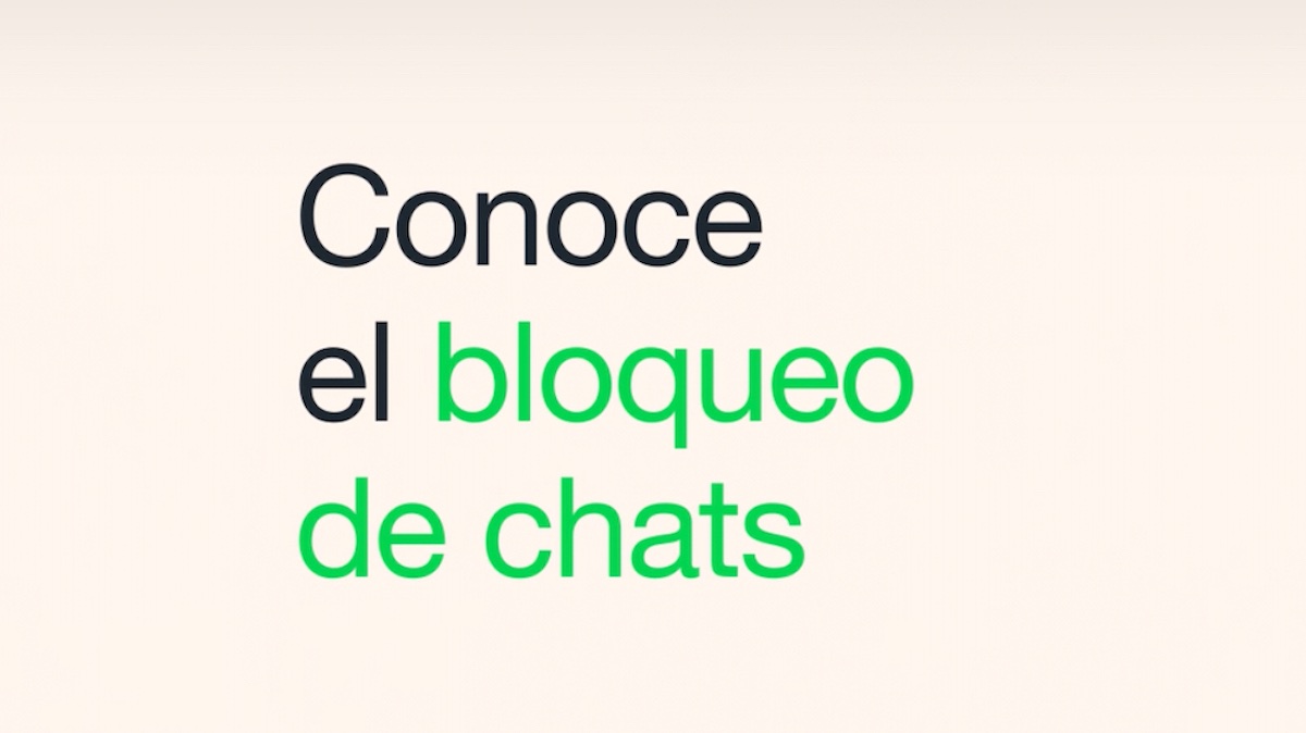 Chats bloqueados en WhatsApp