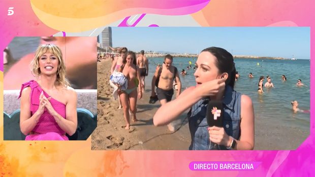 Directo en el programa 'Fiesta'.