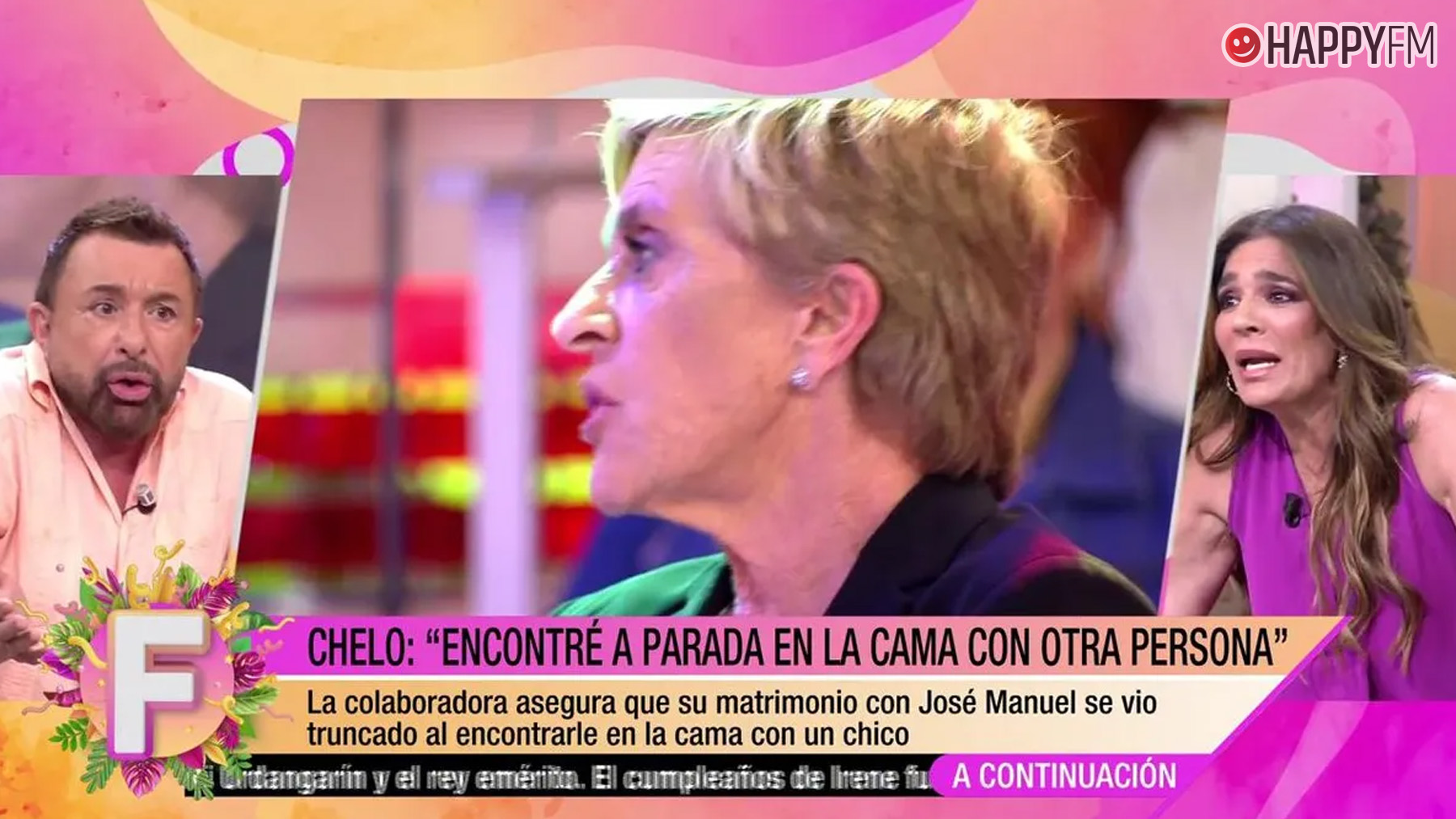José Manuel Parada en Fiesta.