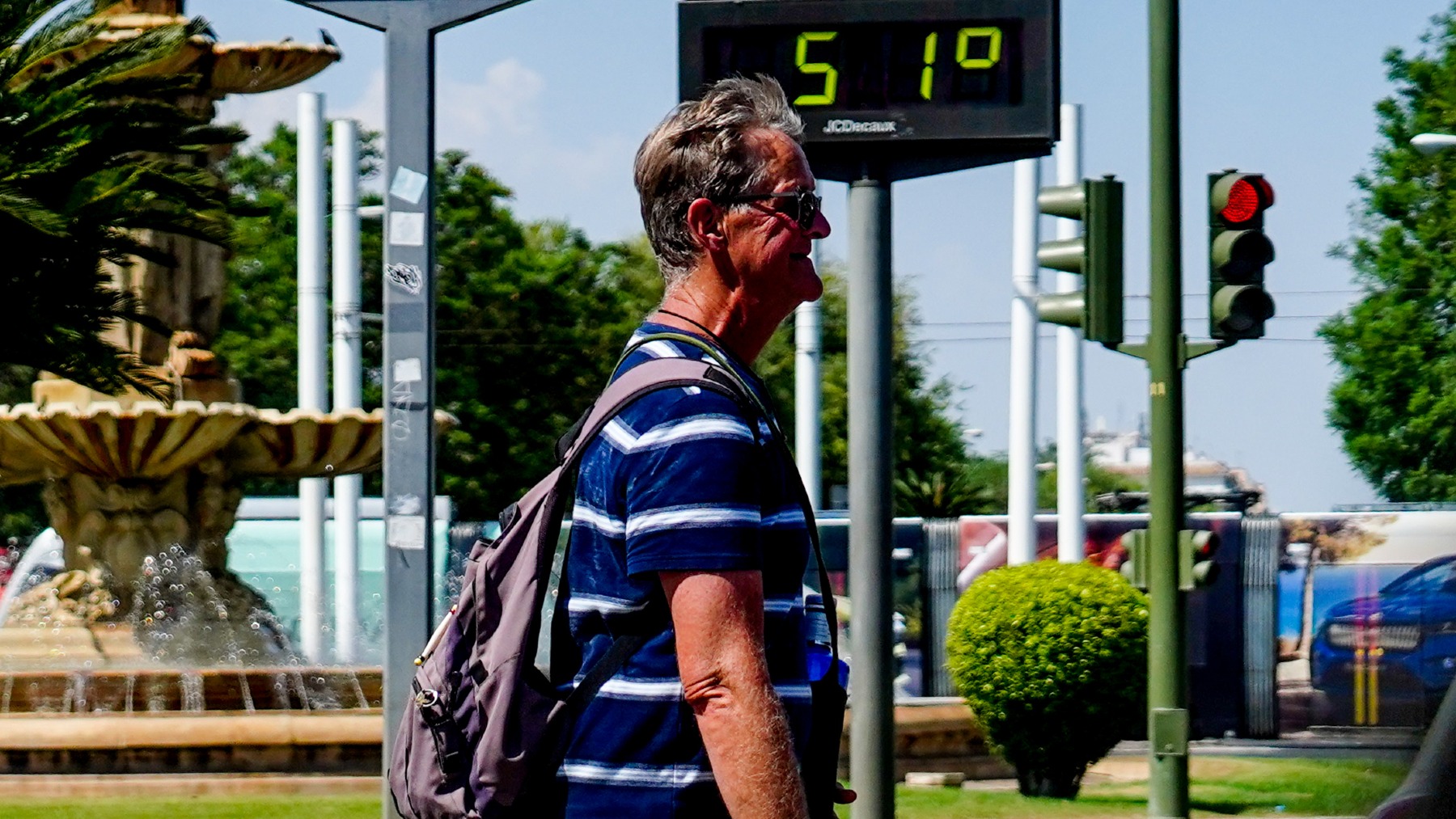 Un termómetro situado en Sevilla marca 51 grados este pasado lunes (EUROPA PRESS).