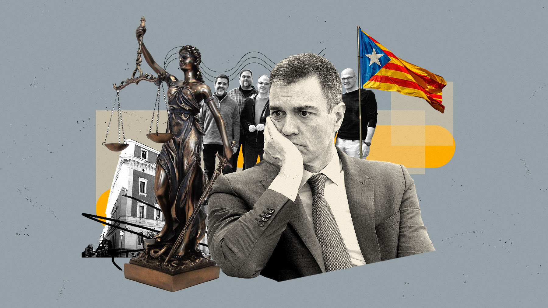 Pedro Sánchez gobierna con sus pactos con el independentismo catalán