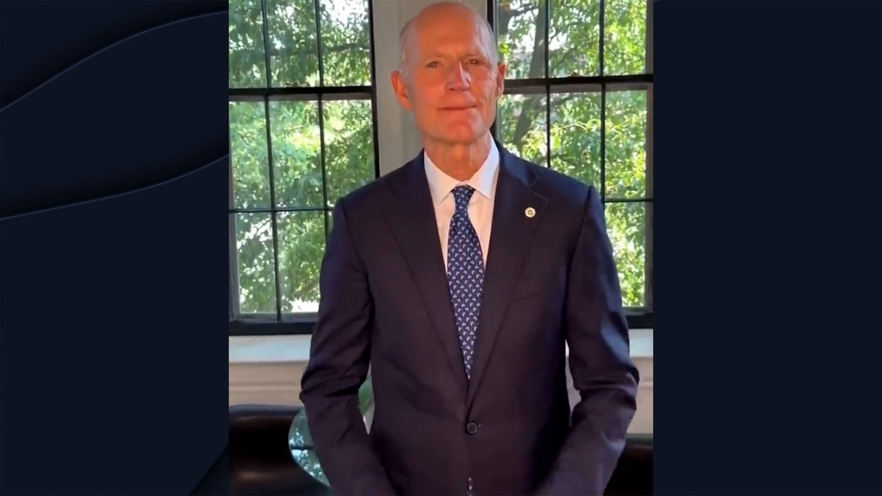 El senador americano, Rick Scott