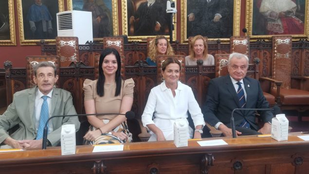 El grupo municipal de Vox en el Ayuntamiento de Palma.
