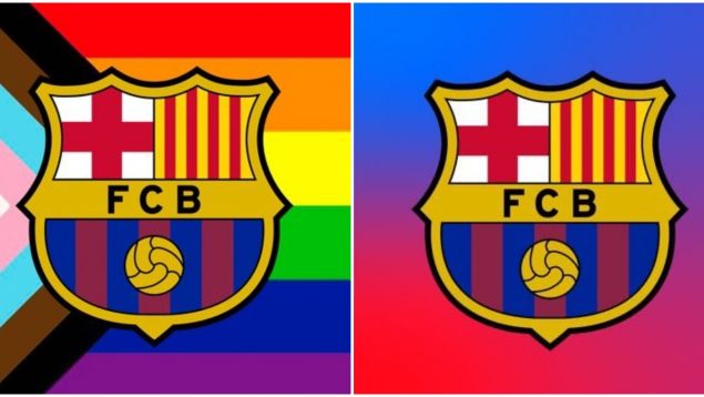 Barcelona bandera Orgullo