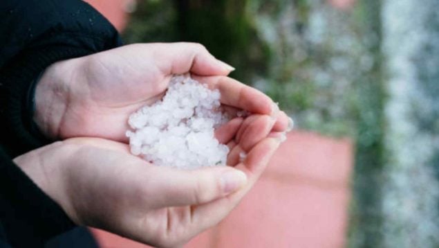 Granizo nunca visto y lluvias torrenciales: la AEMET entra en pánico con el bloqueo escandinavo