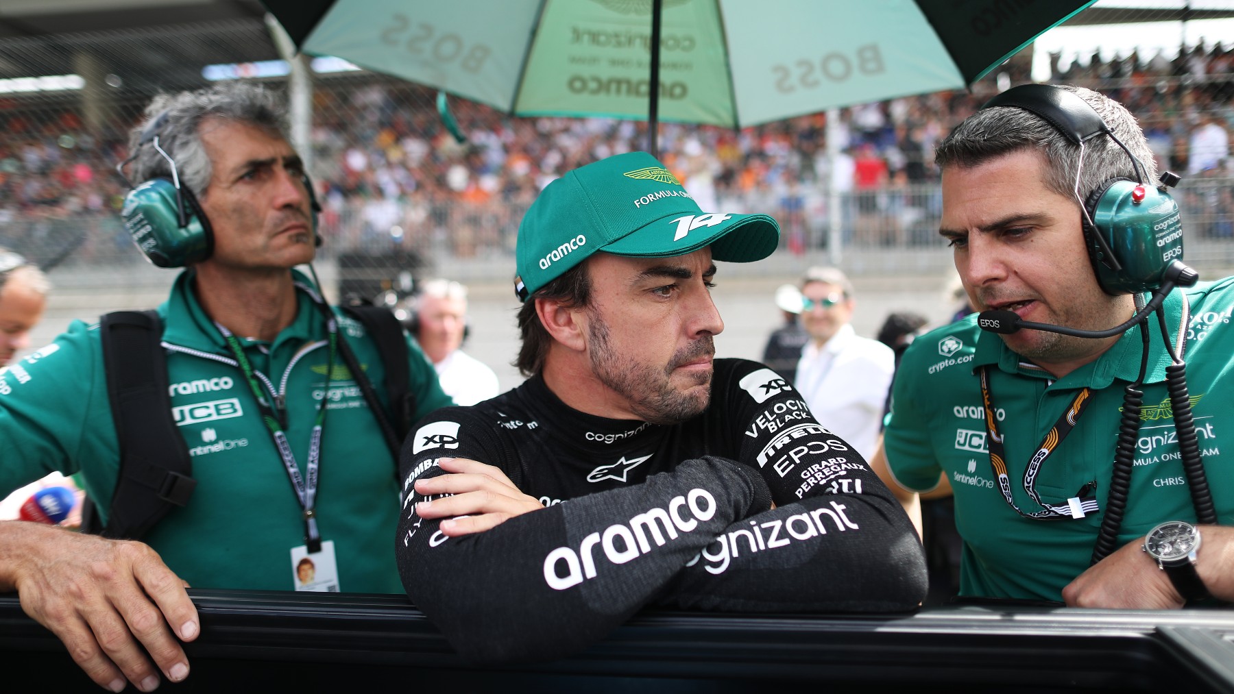 Alonso, en el GP de Austria. (Getty)